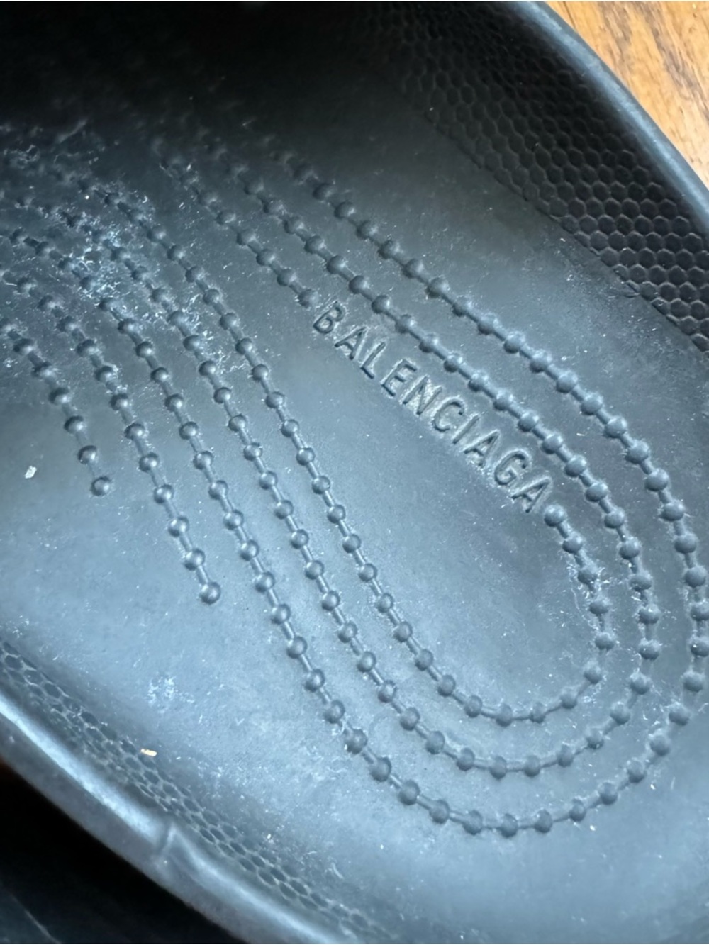 BALENCIAGA Crocs Mule Black 37 - Picture 3 of 6